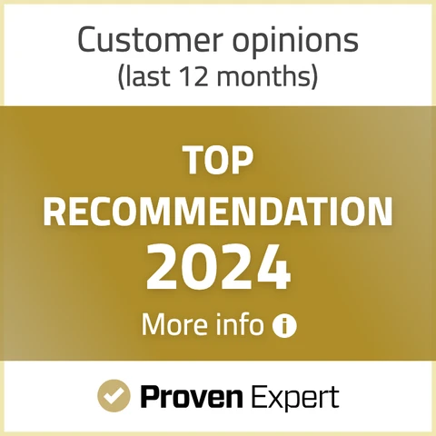 ProvenExpert Top Recommendation 2024